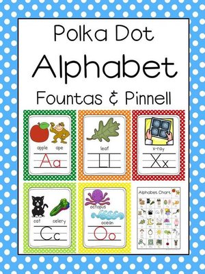 cover image of Fountas & Pinnell aligned Polka Dot Alphabet Letter Sound Set